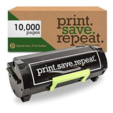 Print.save.repeat. Lexmark 600ha Alto Rendimiento Cartucho D