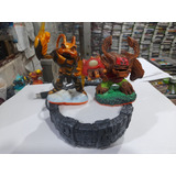 Figuras Skylanders Portal Y 2 Figuras Xbox 360