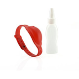 Pulseras Sanitizantes Adultos Rojo 100-50 Bebece Calzados