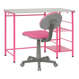 Calico Designs Study Zone Ii - Juego De Escritorio Y Silla D