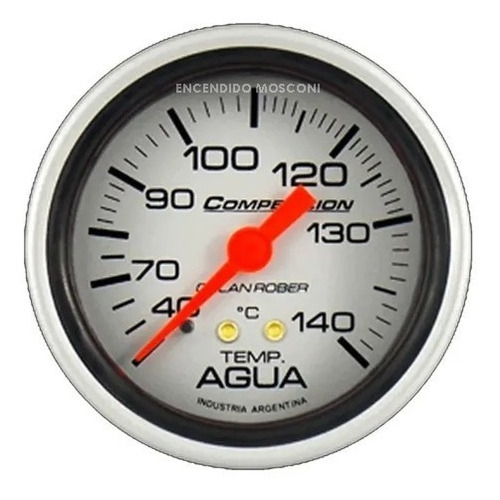 Temperatura De Agua 60mm Reloj Orlan Rober Línea Competición