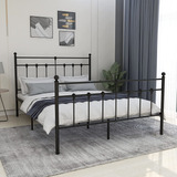 Somier De Cama De Metal Para Cama Individual, Matrimonial O 