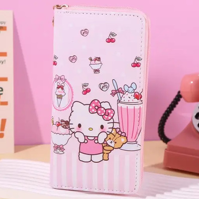 Cartera De Piel Sintética Ldnesd Sanrio Hello Kitty Kawai | Meses sin interés
