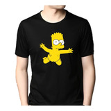 Playera Black Bart Simpson Nirvana Nevermind