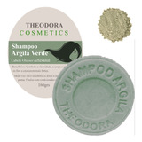 Shampoo Argila Verde Solido Combate Oleosidade E Caspa 160gr