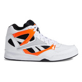 Zapatillas Reebok Royal Bb4590 Color Blanco/naranja - Adulto 45.5 Ar