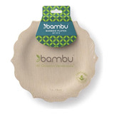 Platos De Bambu Desechables De Veneerware  100% Biodegradab
