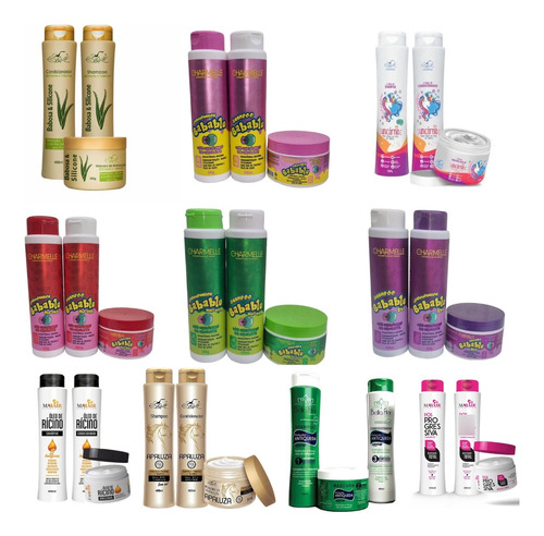 20 Kits - Tratamento Capilar Profissional