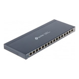 Switch Gigabit Poe+ Tp Link Tl-sg116p 16 Puertos Metalico