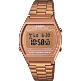 Reloj Casio B640 Rosa Dama Vintage 100% Original Full Fondo Rosa B640wc-5a