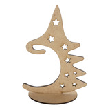 10 Lembrancinha Árvore Natal Mdf Brinde Corporativo 15cm