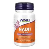 Now Foods -  Nadh 10 Mg Con 200 Mg De D-ribosa 60 Cáp