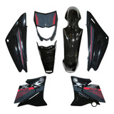 Kit Plástico Yamaha Xtz 125 Tapas Guardabarros 6p Y Calcas!