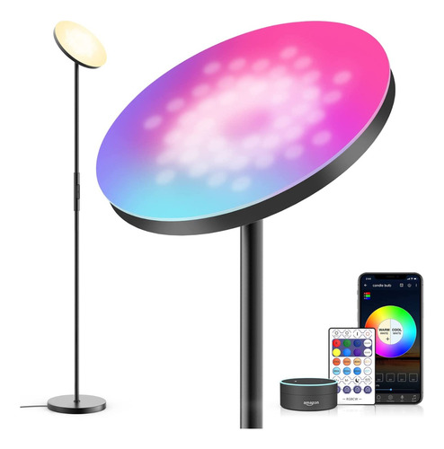 Lampara De Pie Rgb Inteligente, Alexa, Wifi