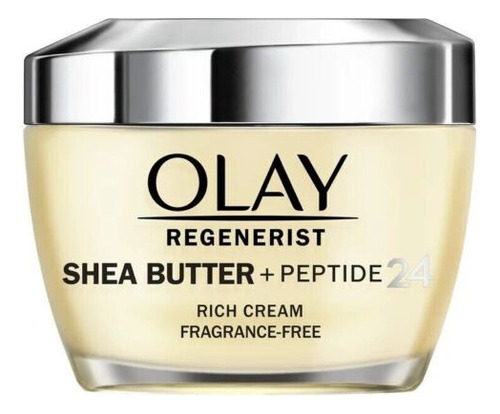 Olay Regenerist Shea Butter + Peptide 24 Crema Americano Tipo De Piel Todo Tipo De Piel