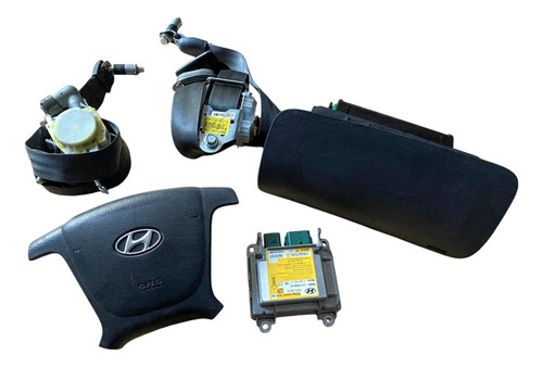 Kit De Airbags Hyundai Santa Fe 2006-2012 Original-desarme