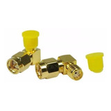 Conector Adaptador Sma Macho A Rp-sma Hembra Angulo Recto 90