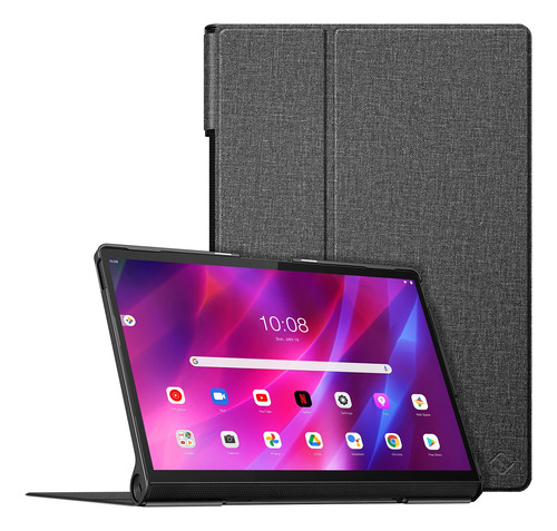 Funda Para Lenovo Yoga Tab 13 (yt-k606f) Gris