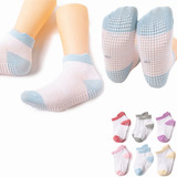 Calcetines Antideslizantes Para Bebés De Algodon (1-3 Años)