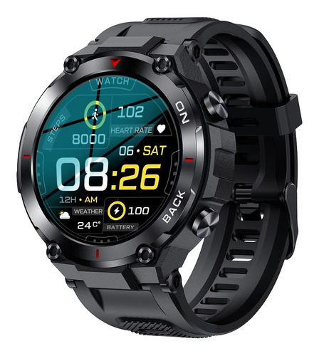 Reloj Inteligente Gps Militar Impermeable Para Hombre