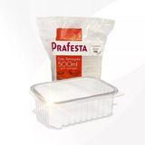 Pote Descartável 500ml Freezer Microondas Marmita Pct 24 Un.