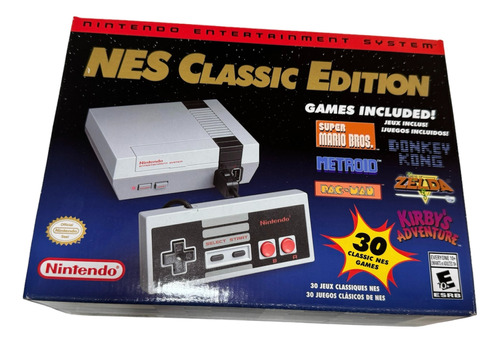 Nintendo Nes Classic Mini Original Completo Impecável