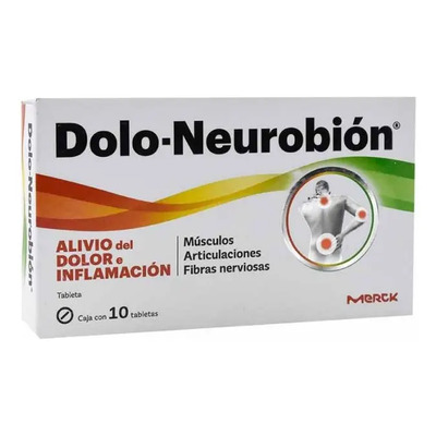 Dolo-neurobion Tableta 0.25 Mg\u002F50 Mg\u002F50 Mg\u002F50 Mg, 10 Tabletas | Envío gratis