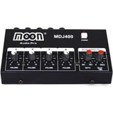 Consola Mixer 4 Canales Sonido Efectos Audio Moon Mdj400