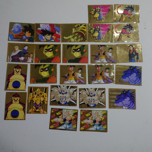 Estampas Doradas Dragon Ball Gt2 Y Z6