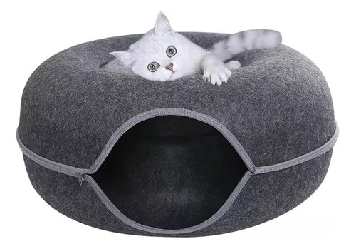 Cama De Túnel Felina Donut Nest Nest