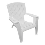 Sillon Reposera Caribe Para Jardin Quality Plastic Apoyavaso