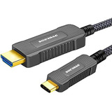 Soeybae Usb C A Hdmi Cable Usb 3.1 Tipo C A 4k Cable Hdmi De