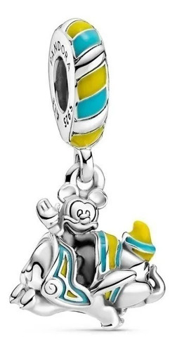 Pandora Dije Colgante Mickey Sobre Dumbo Original, S925 +kit