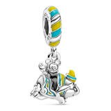 Pandora Dije Colgante Mickey Sobre Dumbo Original, S925 +kit