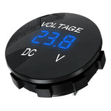Medidor Digital Voltaje Auto 12v Razer Moto 5 A 48v Led Azul