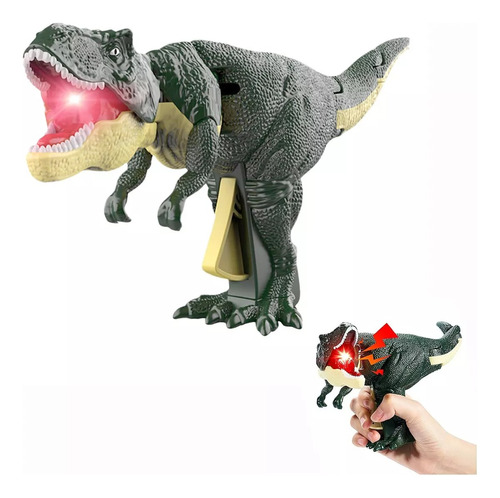 Dinosaurios Juguetes Bromas Trigger T-rex Con Luce Y Rugido
