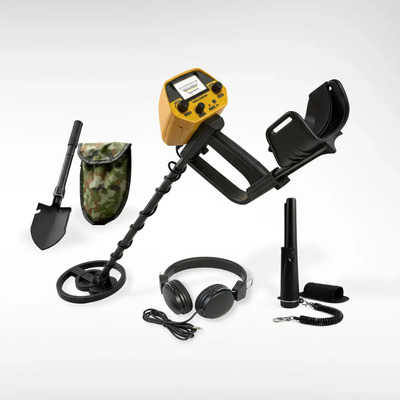 Detector De Metales Altanet Md5090 Pointer Pala Brujula Auriculares Profesional Oro Plata Pro | Envío gratis