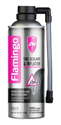 Sellador E Inflador De Emergencia 450 Ml Flamingochile