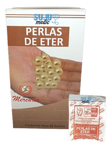 Perlas De Eter 50 Sobres Con 3 Piezas C/u (150 Perlas)