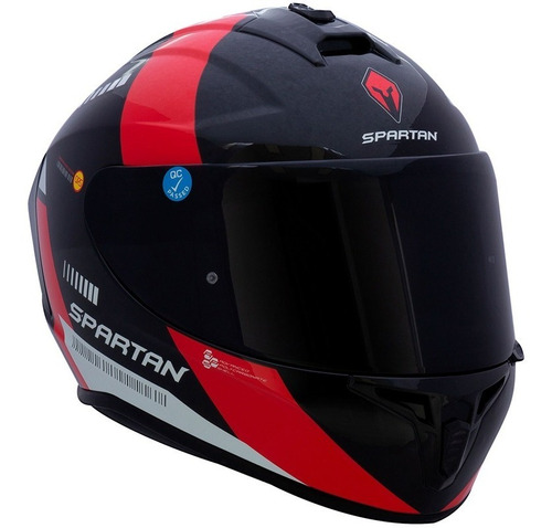 Casco Spartan Draken Mp4 Proteccion Moto Certificado Ece