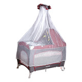 Cuna Plegable Babyone Voyage Cadiz Roja