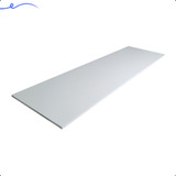 1 Prateleira Mdf Branco 150x45 Cozinha Sem Suporte Tampo