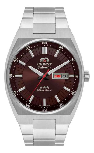 Relógio Orient Prata Masculino 469ss087f N1sx 