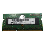 Memoria Ram Micron 2gb 1rx8 Pc3 10600s 9-10-b1 Ddr3 