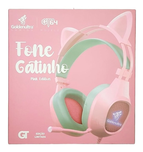 Headset Gamer Goldenultra Gt-64pro Illumin