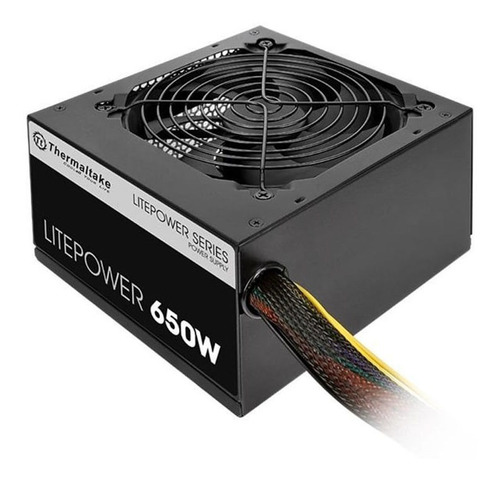 Fuente Thermaltake Litepower/650w/non Modular/atx 2.3 & Eps/