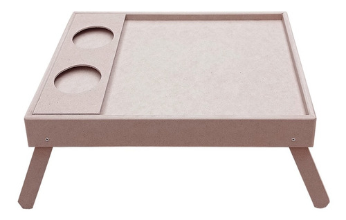 Mesa Desayuno En Mdf, De Cama 39*29 Cm