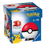 Ravensburger Pokemon Pokeball - Pelota De Rompecabezas 3d P