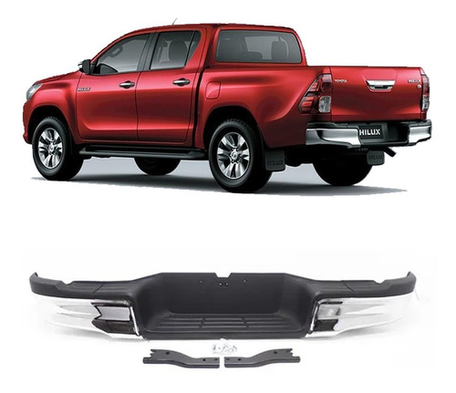 Defensa Trasera Hilux 2016 2017 2018 2019