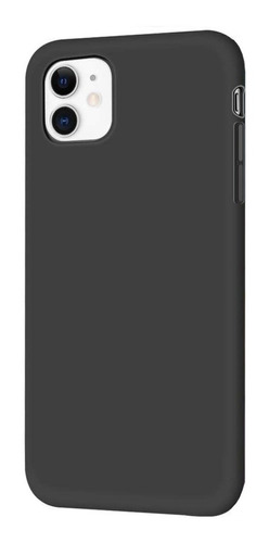 Funda Tpu Slim Silicona Para iPhone 11 + Vidrio Templado